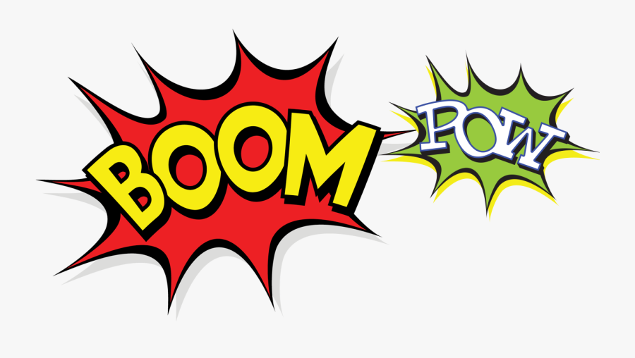 Boom Pow Png, Transparent Clipart