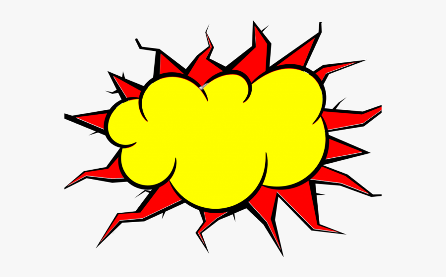 Transparent Pow Clipart - Transparent Comic Bubble Png, Transparent Clipart