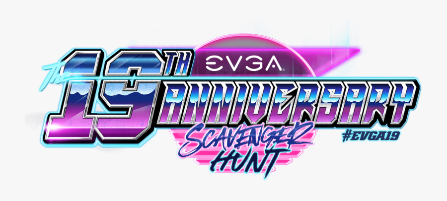 Evga 19th Anniversary Scavenger Hunt - Evga, Transparent Clipart