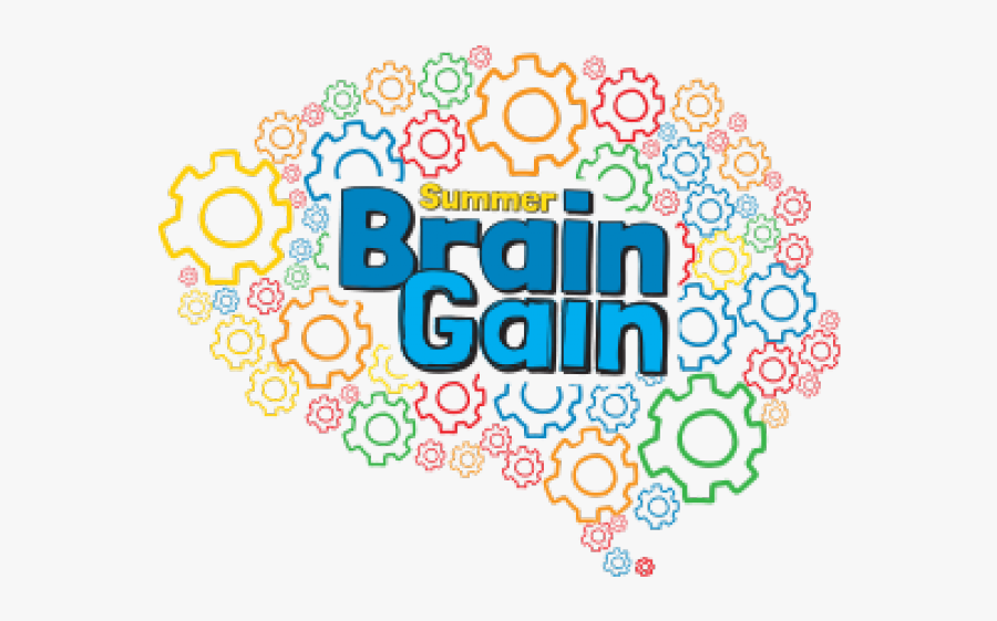 Library Clipart Scavenger Hunt - Summer Brain Gain Logo, Transparent Clipart