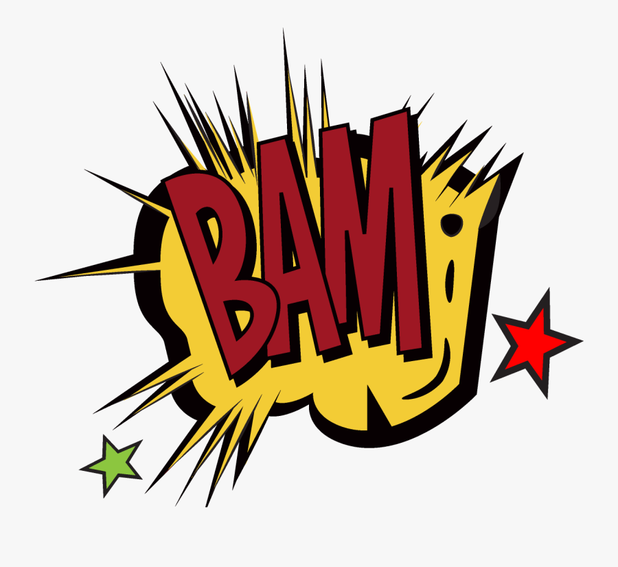 Transparent Comic Book Effect Png - Damian Deion In Motion, Transparent Clipart