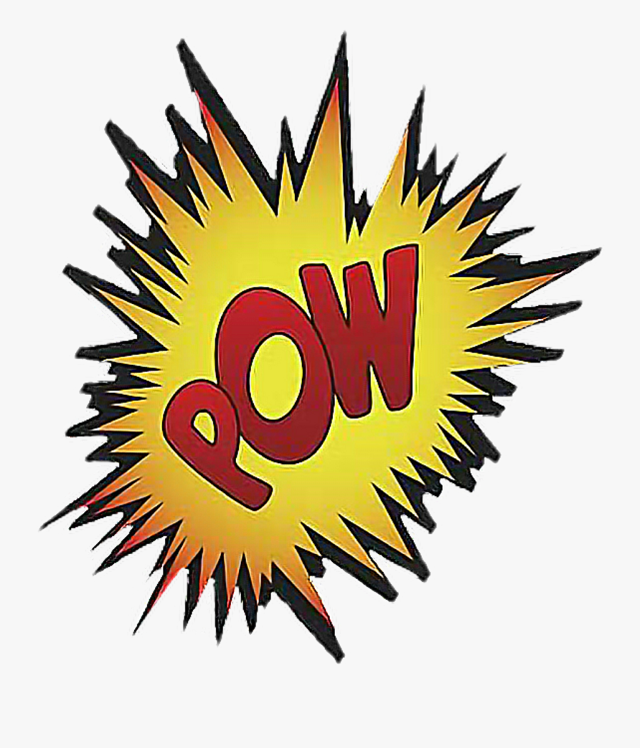 Pow Clipart , Png Download - Expresiones De Super Heroes, Transparent Clipart