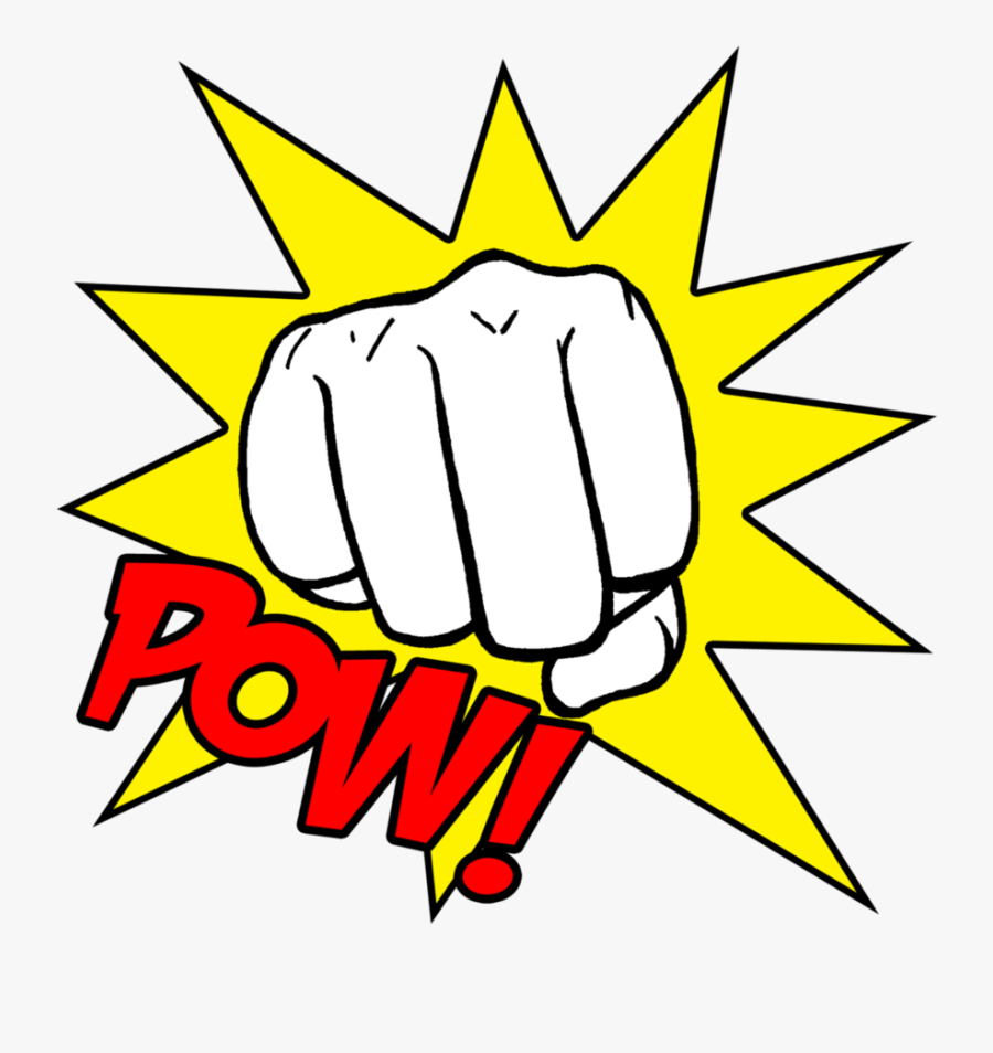 Transparent Fist Clipart Png - Fist Pow Transparent, Transparent Clipart