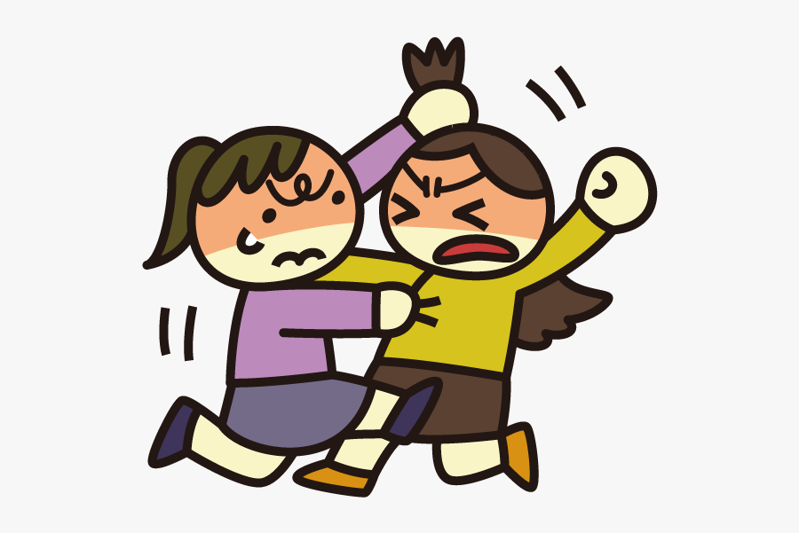 Villain Cartoon Fighting Free Transparent Image Hd - Fighting Cartoon Png, Transparent Clipart
