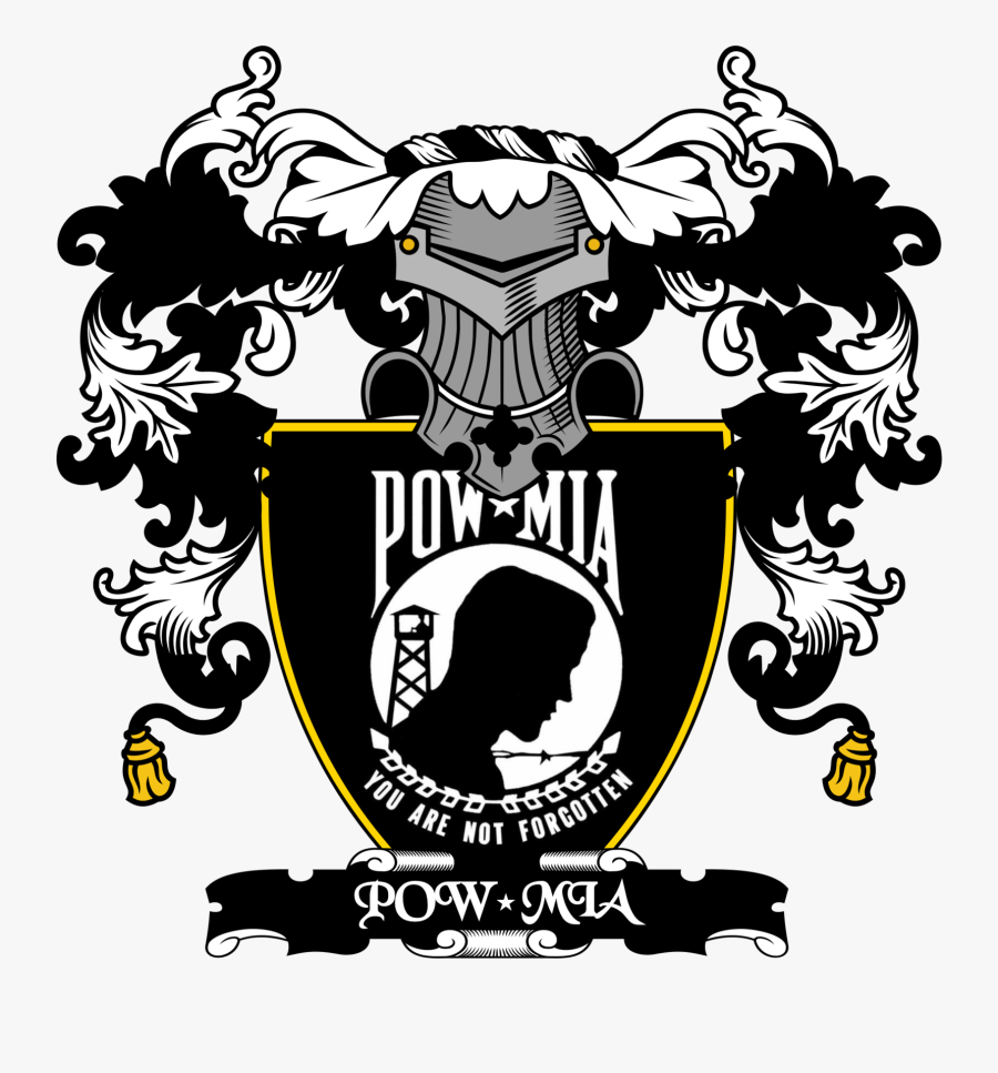 Us Pow Mia Coas By Lord Giampietro - Pow Mia, Transparent Clipart
