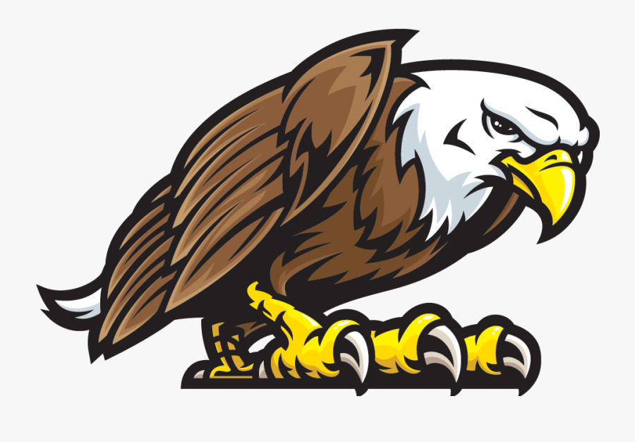 Eagle Mascot Logo Png, Transparent Clipart