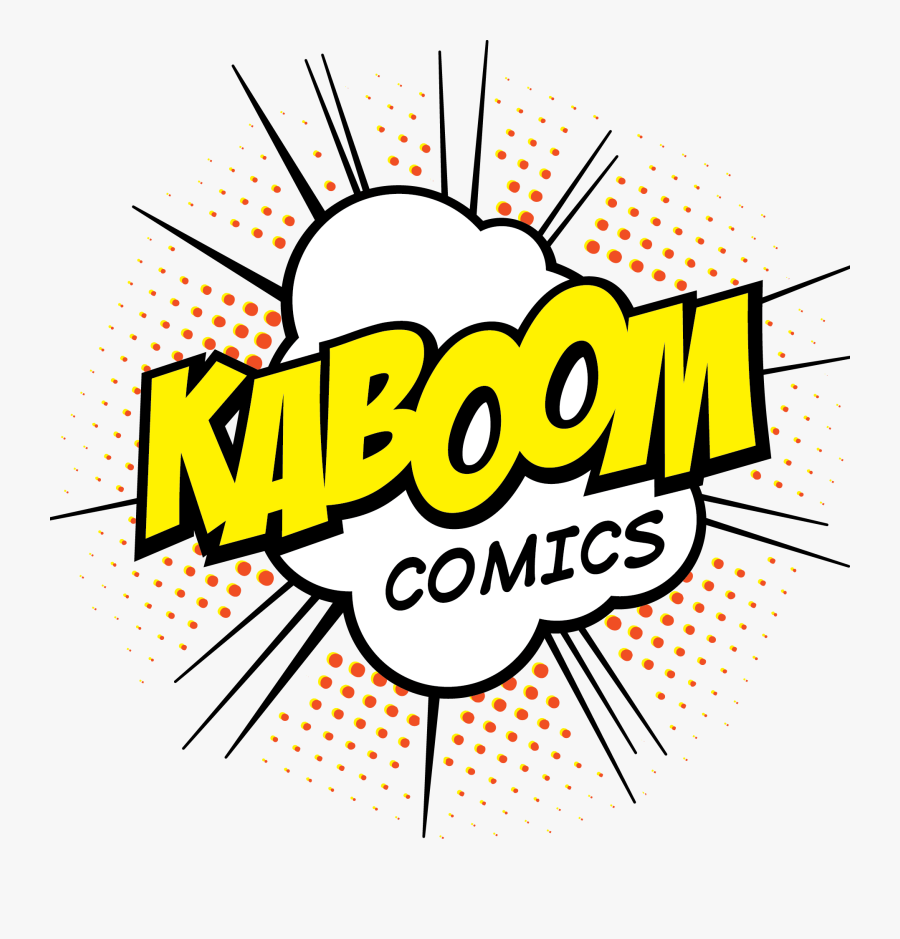 Transparent Comic Book Pow Png - Kaboom Comics Logo Png, Transparent Clipart