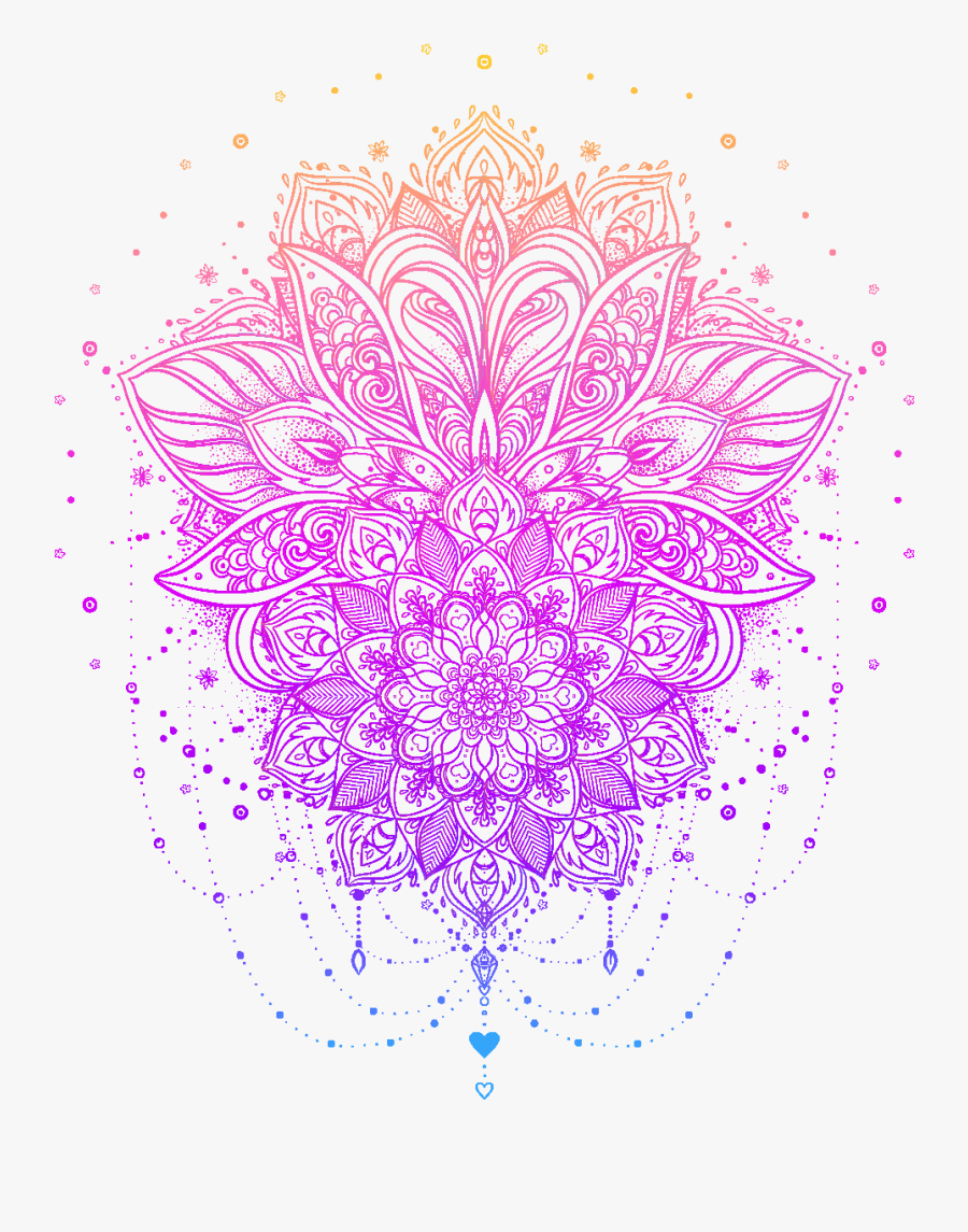 Tattoo Flower Boho-chic Ornament Vector Graphics Drawing - Buddha Tattoo Idea Mandala, Transparent Clipart
