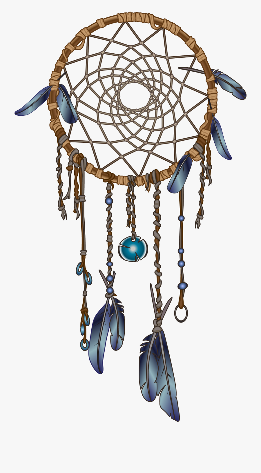 Free Dream Catcher Clipart At Getdrawings - Native American Dream Catcher Drawing, Transparent Clipart