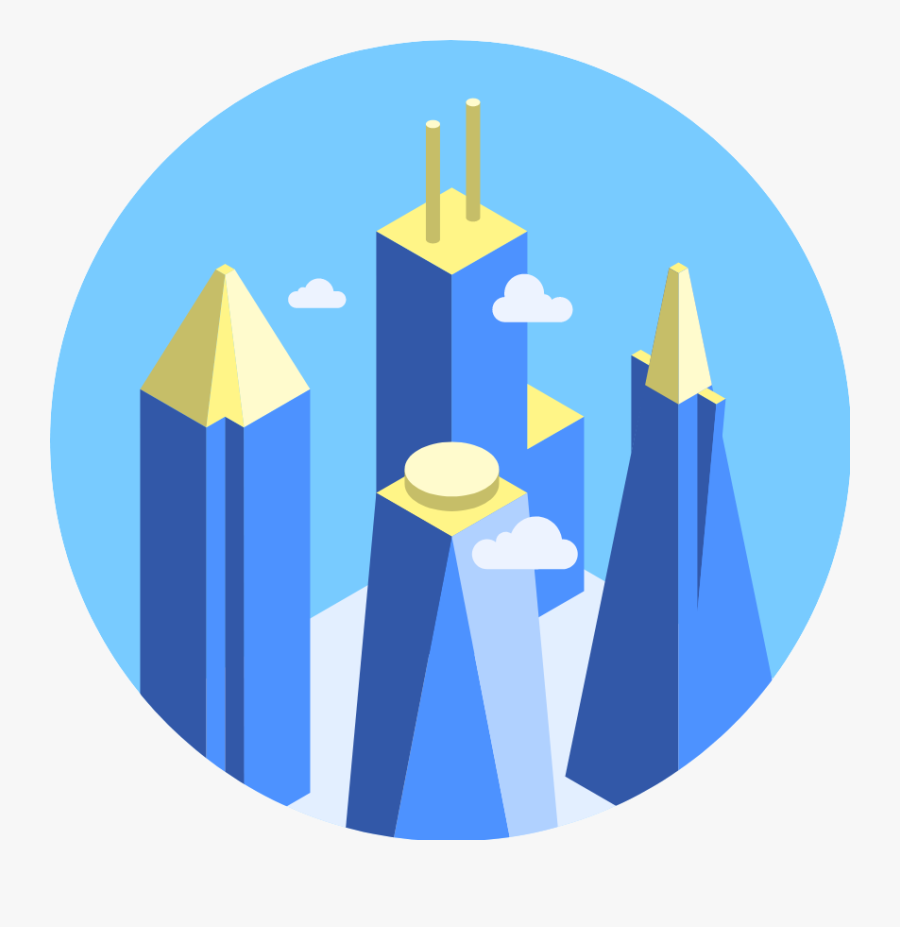 Blockcities, Transparent Clipart