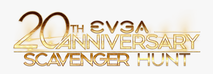 Evga 20th Anniversary Scavenger Hunt - Tan, Transparent Clipart