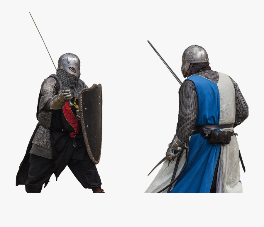 Knights Fighting Png - Knights Fighting No Background, Transparent Clipart