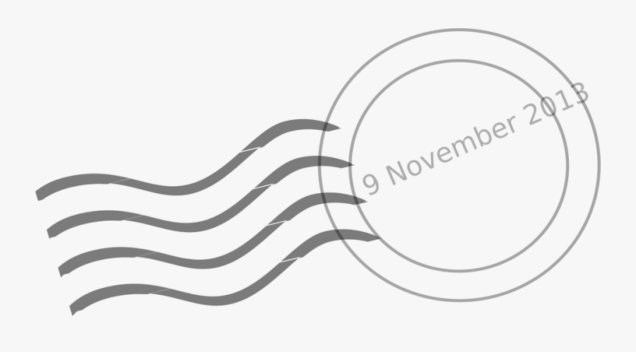 Postage Mail Free Vector - Postage Mark Clip Art, Transparent Clipart