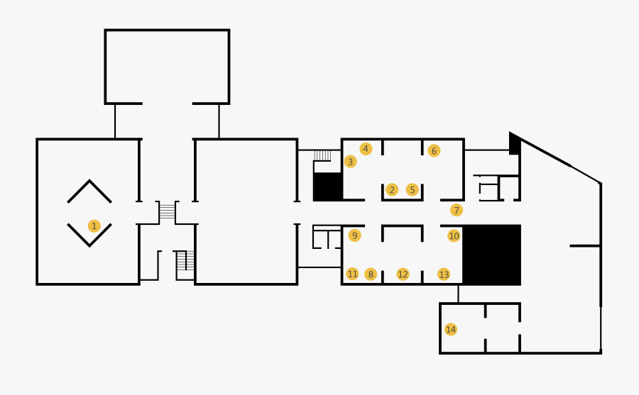 Transparent Painting Frame Png - Beaverbrook Art Gallery Floor Plan, Transparent Clipart