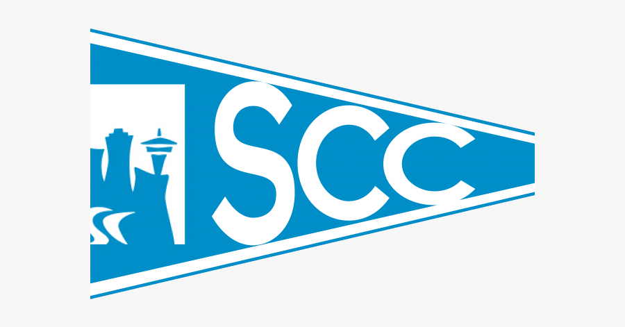 College Pennant Cliparts - Seattle Central College Png, Transparent Clipart