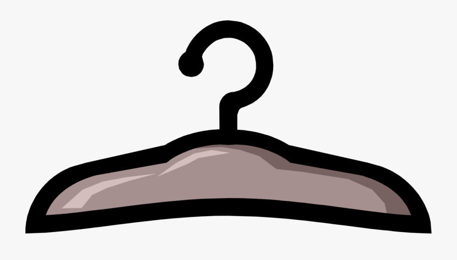 Clothes Image Illustration Of - Vector Cute Hanger Clipart Png, Transparent Clipart