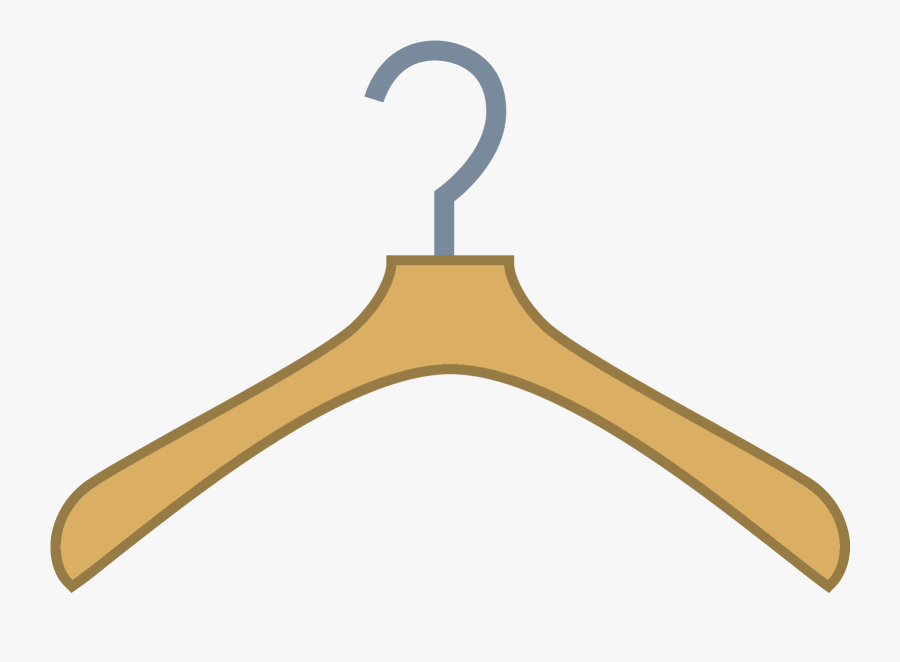 The Icon Is Depicting A Standard Clothes Hanger - Logo Online Shop Baju, Transparent Clipart