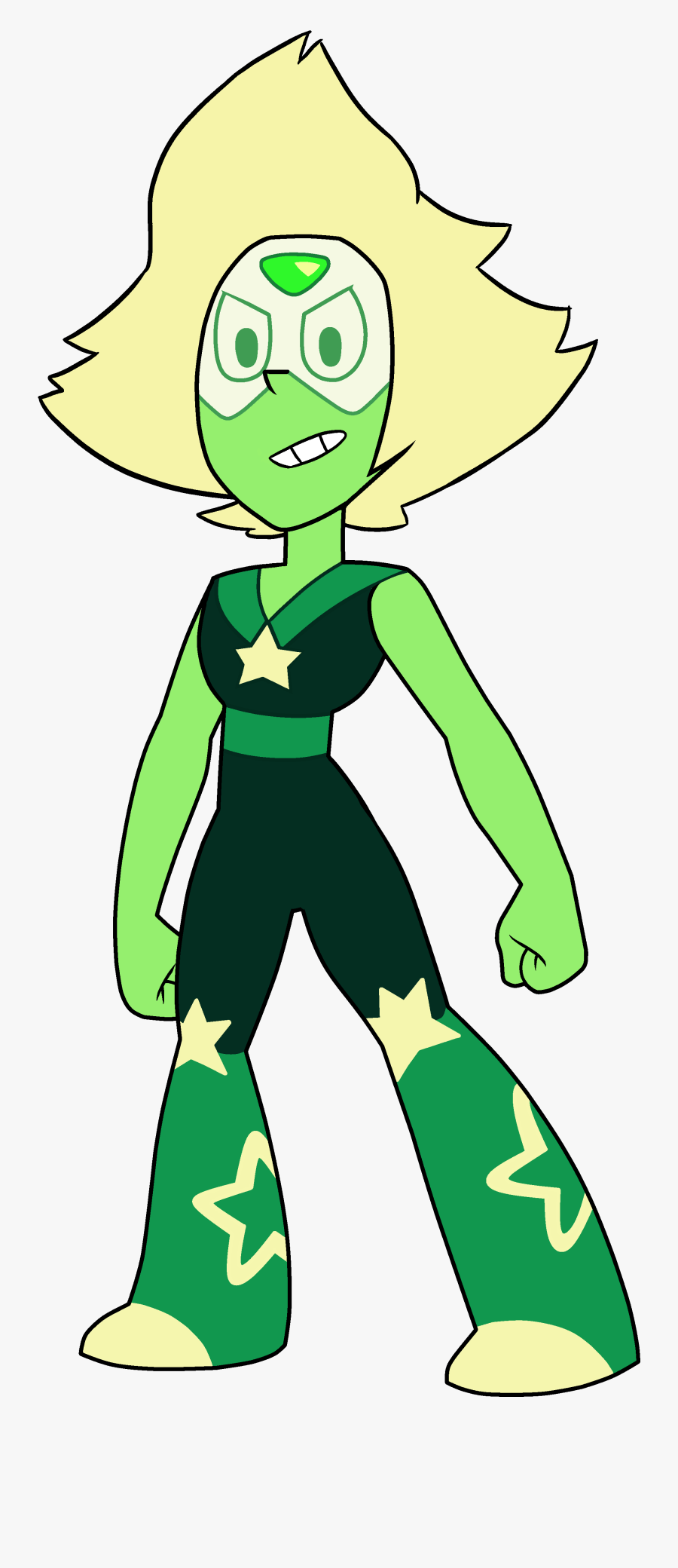 Steven Universe Crystal Gems Clipart - Peridot Su, Transparent Clipart
