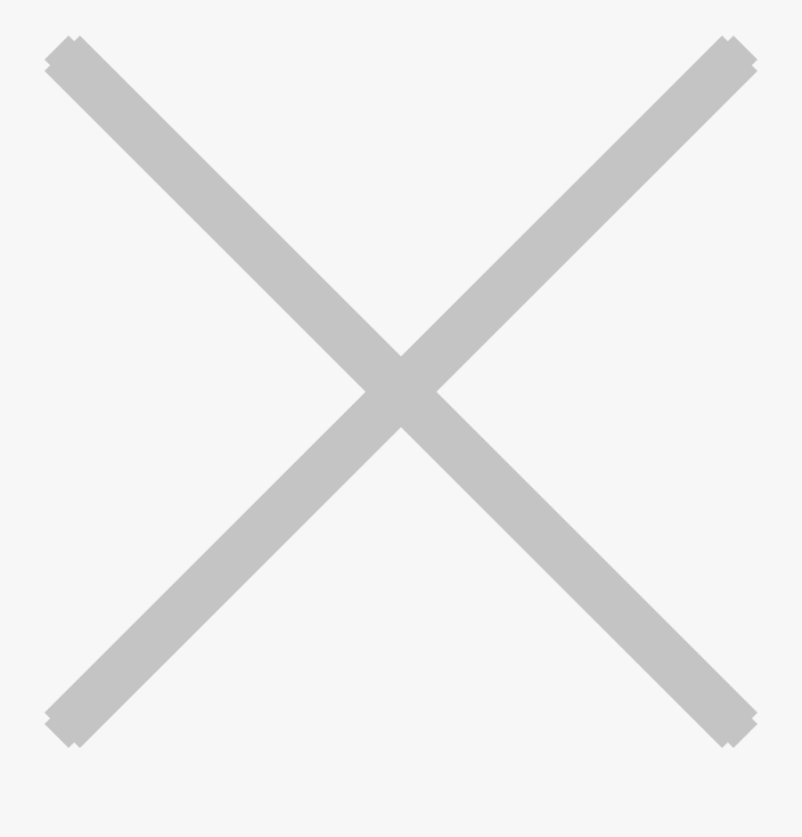 Postcard Logo - Close Icon Png Grey, Transparent Clipart