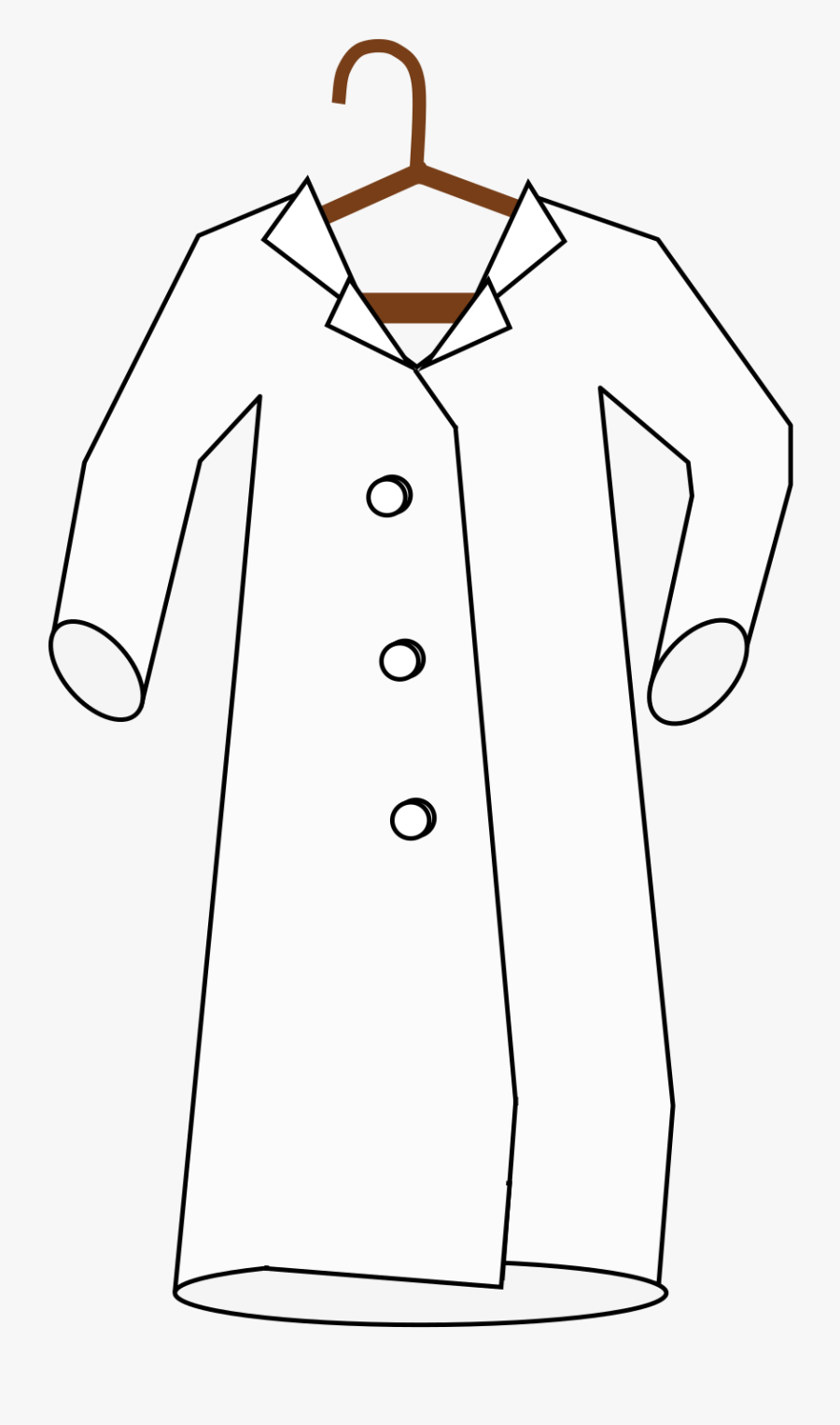 Clipart - Lab Coat Png Clipart, Transparent Clipart