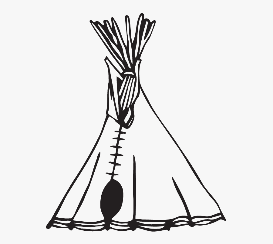 Wall Decal Bumper Sticker Tipi - Teepee Decal, Transparent Clipart