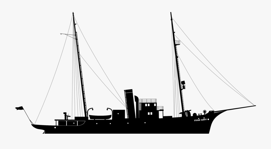 Caravel,lugger,baltimore Clipper - Savaş Gemisi Vektör Png, Transparent Clipart