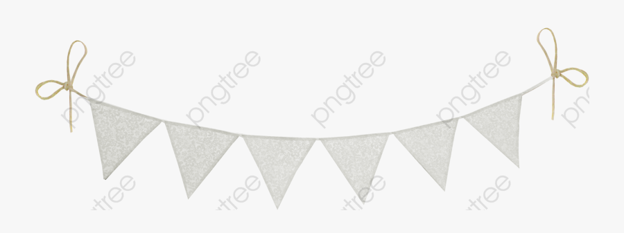 Black And White Bunting Clipart - Circle, Transparent Clipart