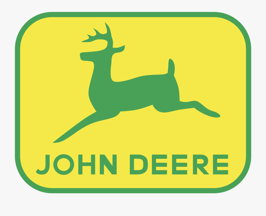 John Deere Png Transparent Images - John Deere Logo Yellow, Transparent Clipart
