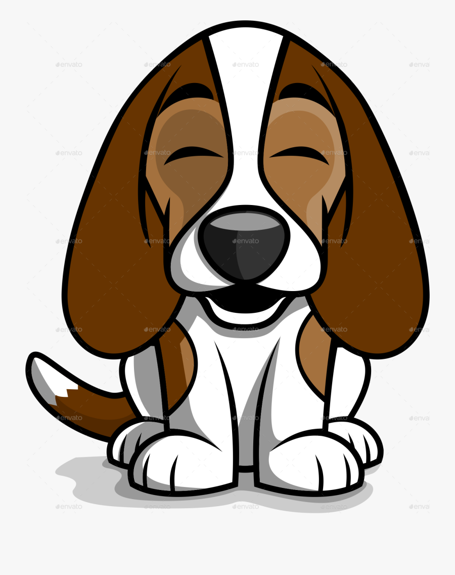 Transparent Beagle Clipart Black And White - Pet Dog Drawing Png, Transparent Clipart
