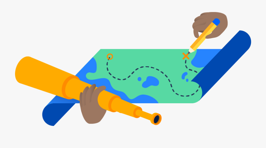 Pathway Clipart Career Growth - Management, Transparent Clipart