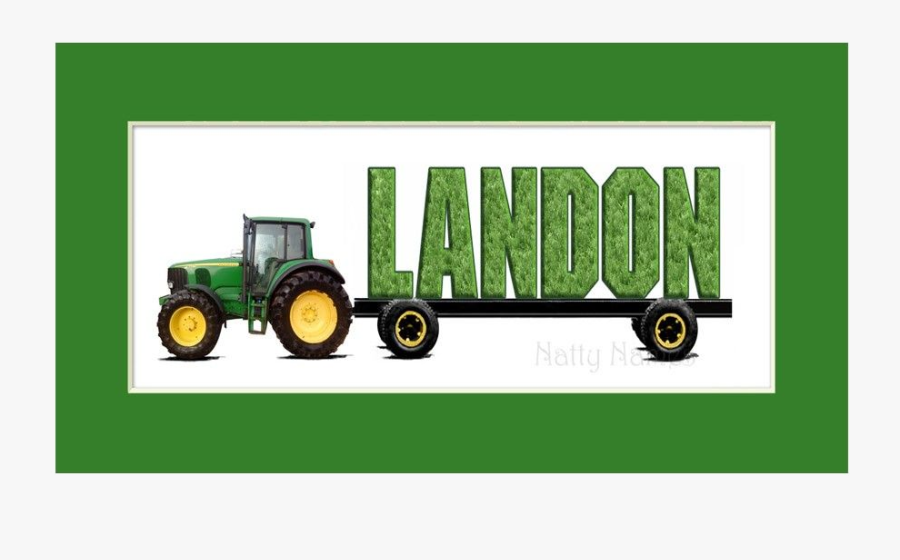 John Deere Clipart Cute Free On Transparent Png - Tractor, Transparent Clipart