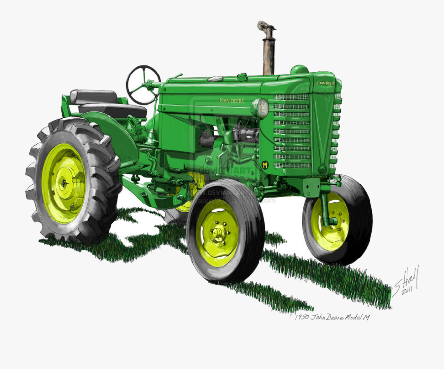 John Deere Index Of Images Clipart Transparent Png - John Deere Tractor Images In Drawing, Transparent Clipart