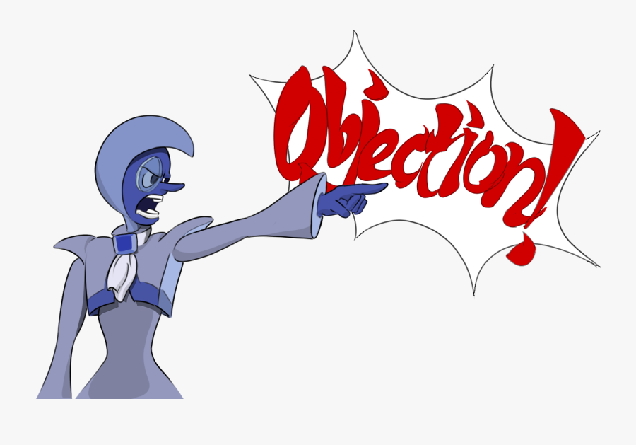 Court Clipart Objection - Steven Universe Ace Attorney, Transparent Clipart