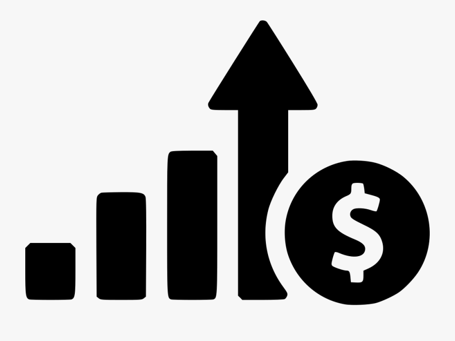Business Growth Chart Png Transparent Images - Profit Icon Free, Transparent Clipart