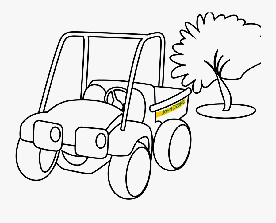 Lawnmower Clipart Jardinero - Imagens De Colheitadeiras John Deere Para Colorir, Transparent Clipart