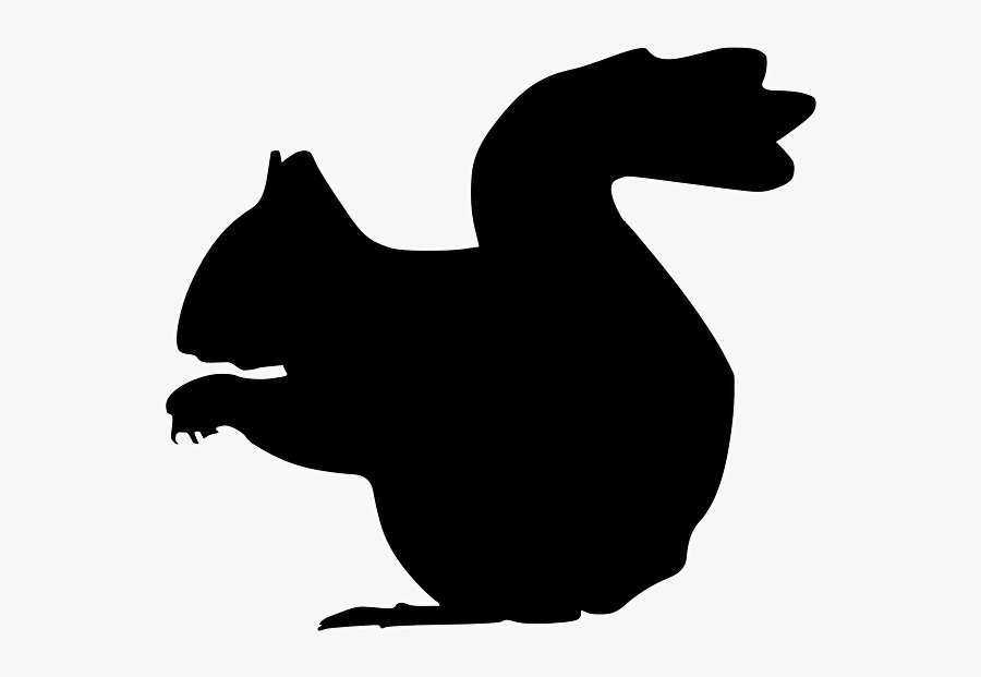 Squirrel Doorzichtig - Squirrel Silhouette Clipart, Transparent Clipart