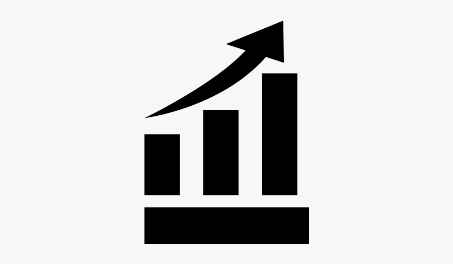 Free Business Growth Icon Png Vector - Graphic Design, Transparent Clipart
