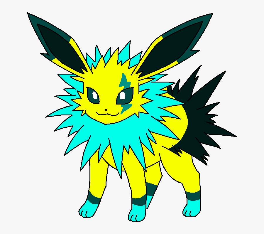 Thunderstorm The Jolteon - Red Jolteon, Transparent Clipart