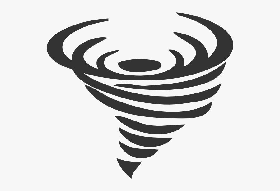 Thunder Clipart Severe Weather - Twister Clip Art, Transparent Clipart
