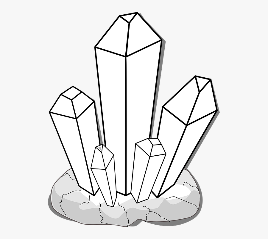 Crystal, White, Growth, Cartoon - Crystal Png Clipart, Transparent Clipart