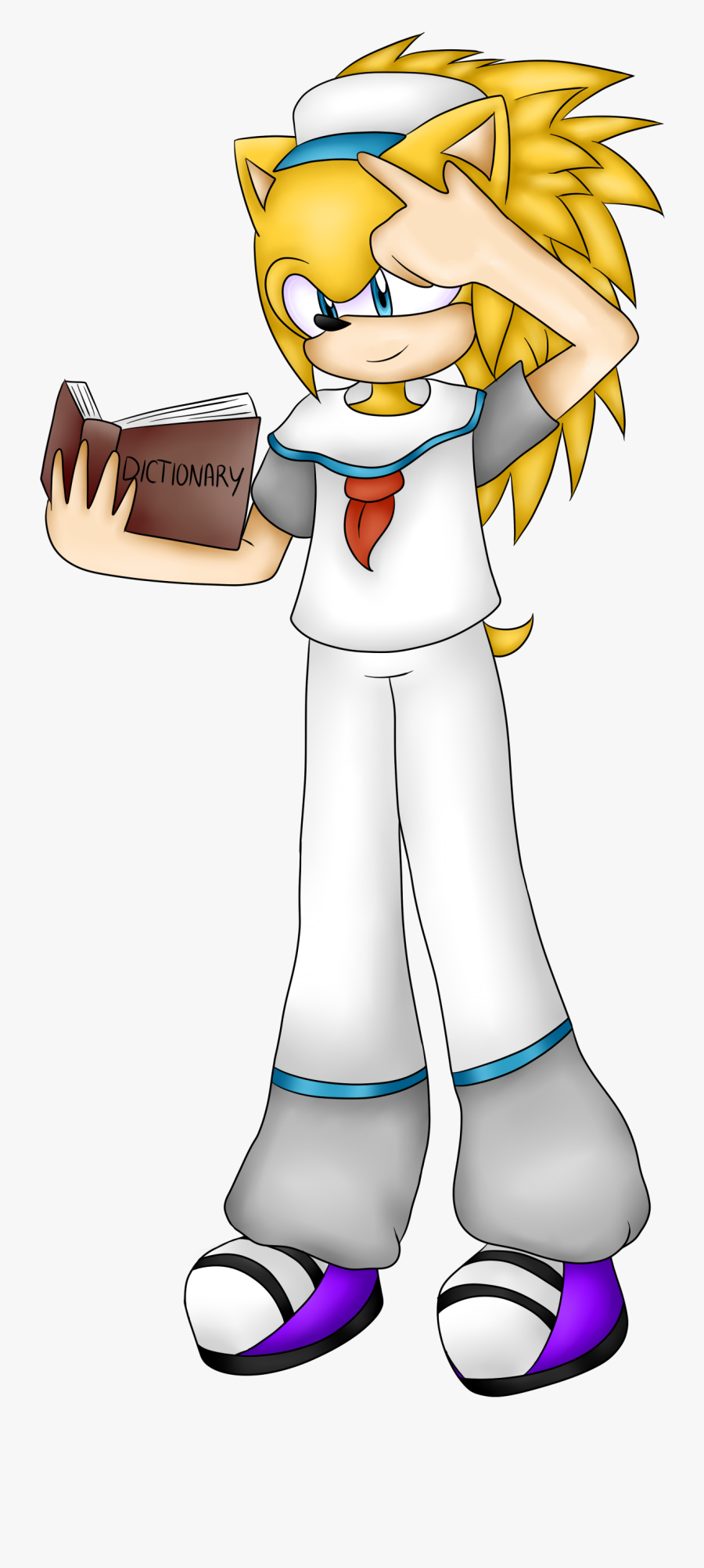 Thunder The Hedgehog - Cartoon, Transparent Clipart