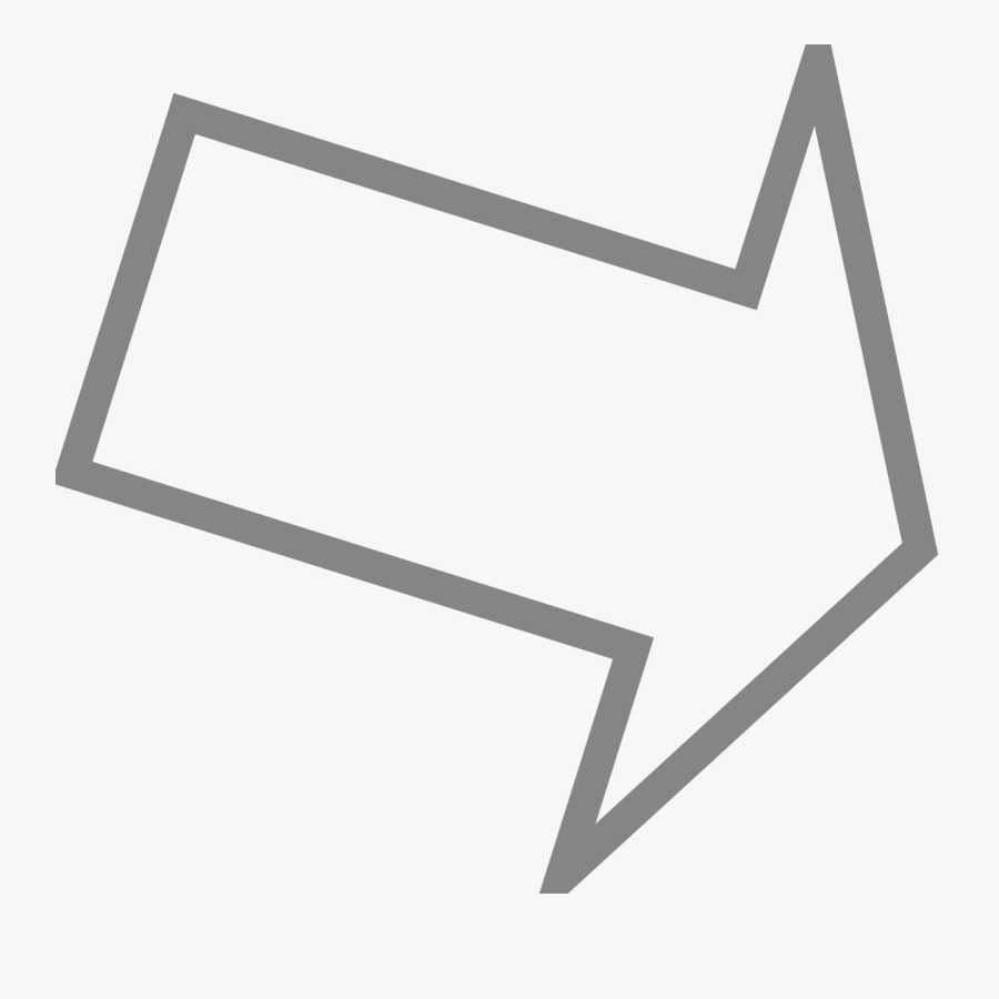 Vector Graphics Arrow Pointing Right White - Arrow, Transparent Clipart