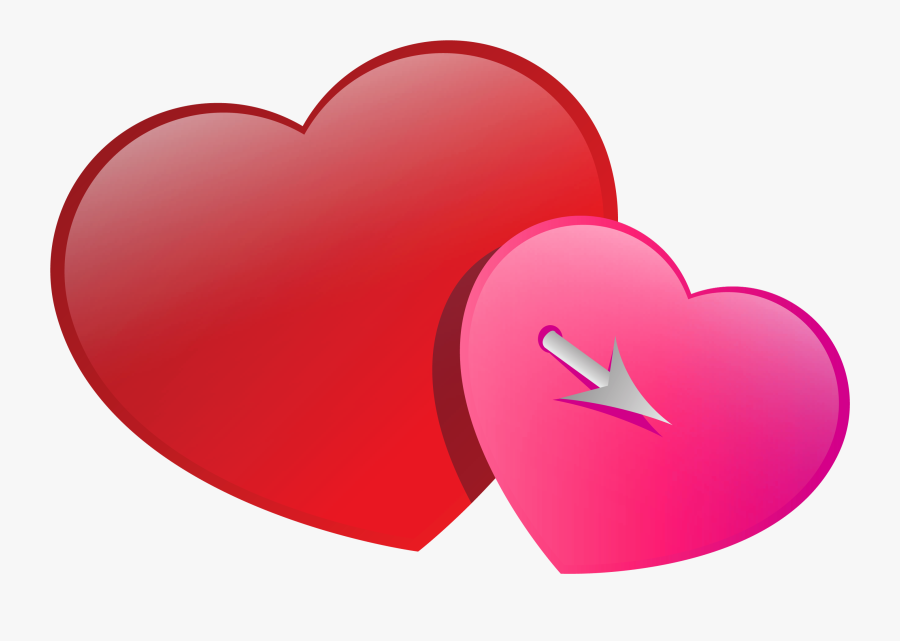 Heart Face Clip Art Image Black - Heart, Transparent Clipart