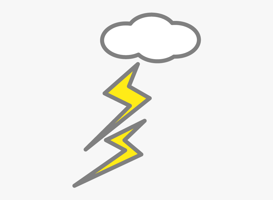雷 アイコン, Transparent Clipart