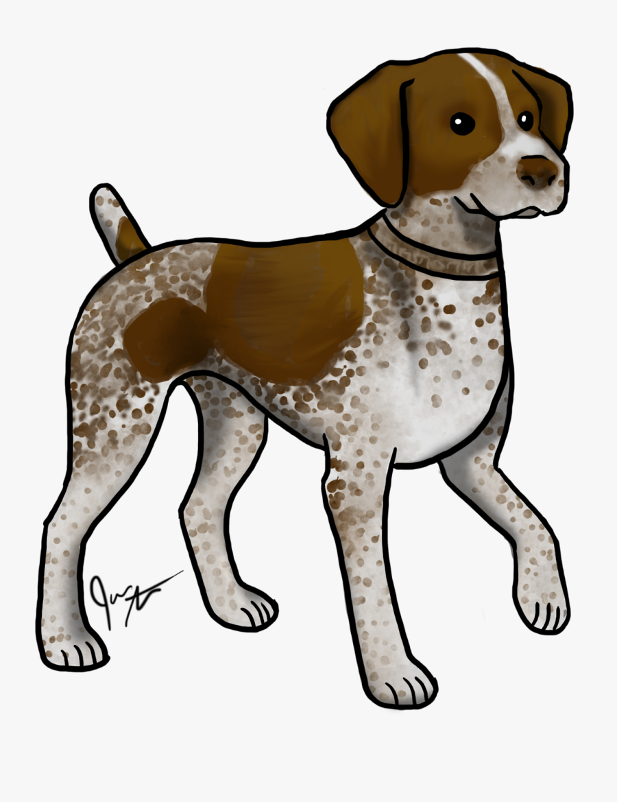German Shorthaired Pointer Find Gifts And Prints Of - Cute German Shorthaired Pointer Stickers, Transparent Clipart