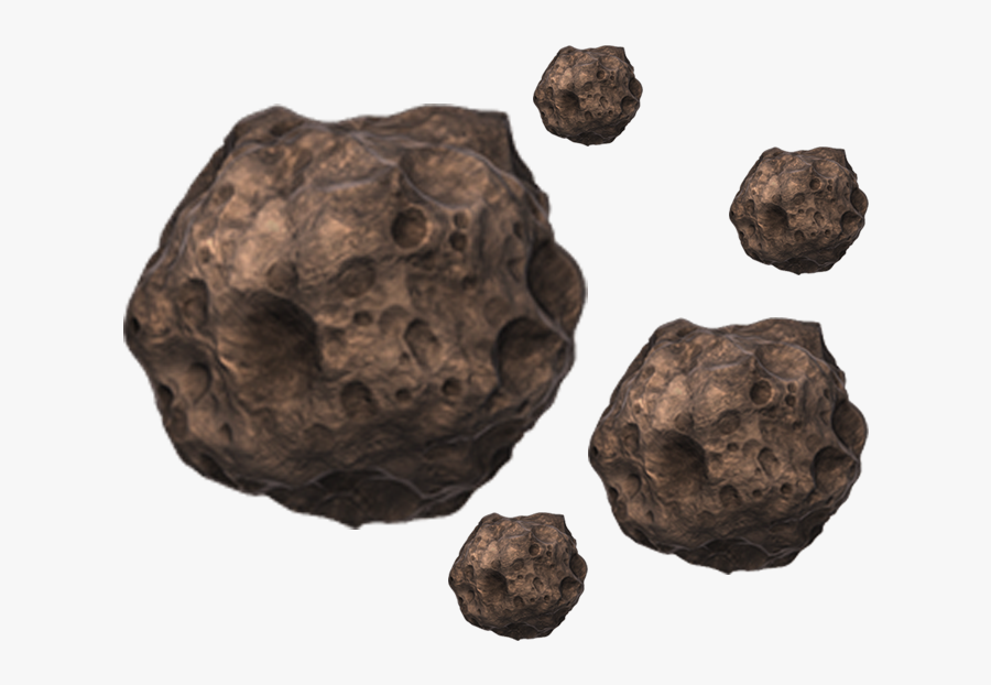 Transparent Asteroid Clipart - Asteroid Sprite, Transparent Clipart