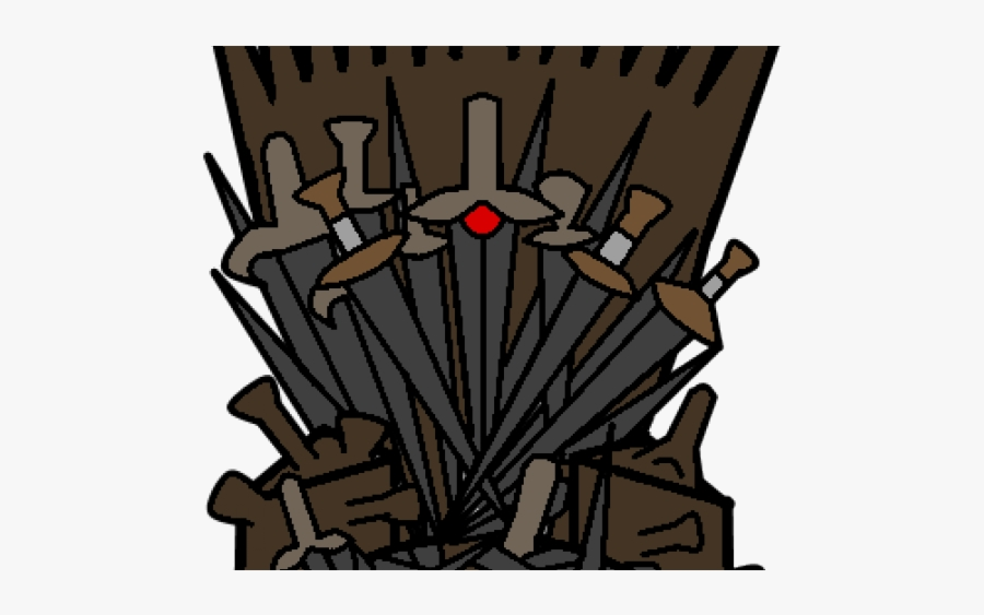 Game Of Thrones Clipart Iron Throne Illustration Free - Clipart Game Of Thrones Throne, Transparent Clipart