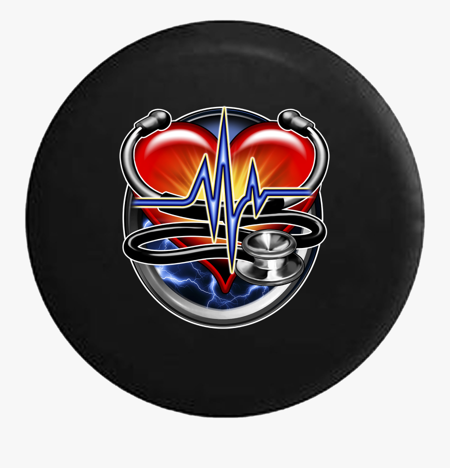 Transparent Heart Stethoscope Png - Medicine, Transparent Clipart