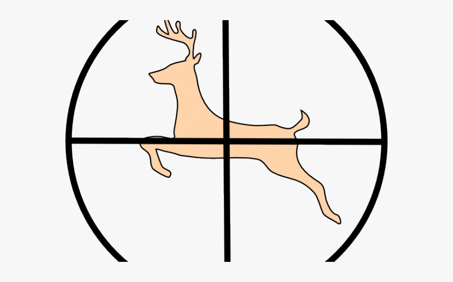 Deer Hunting Clip Art, Transparent Clipart