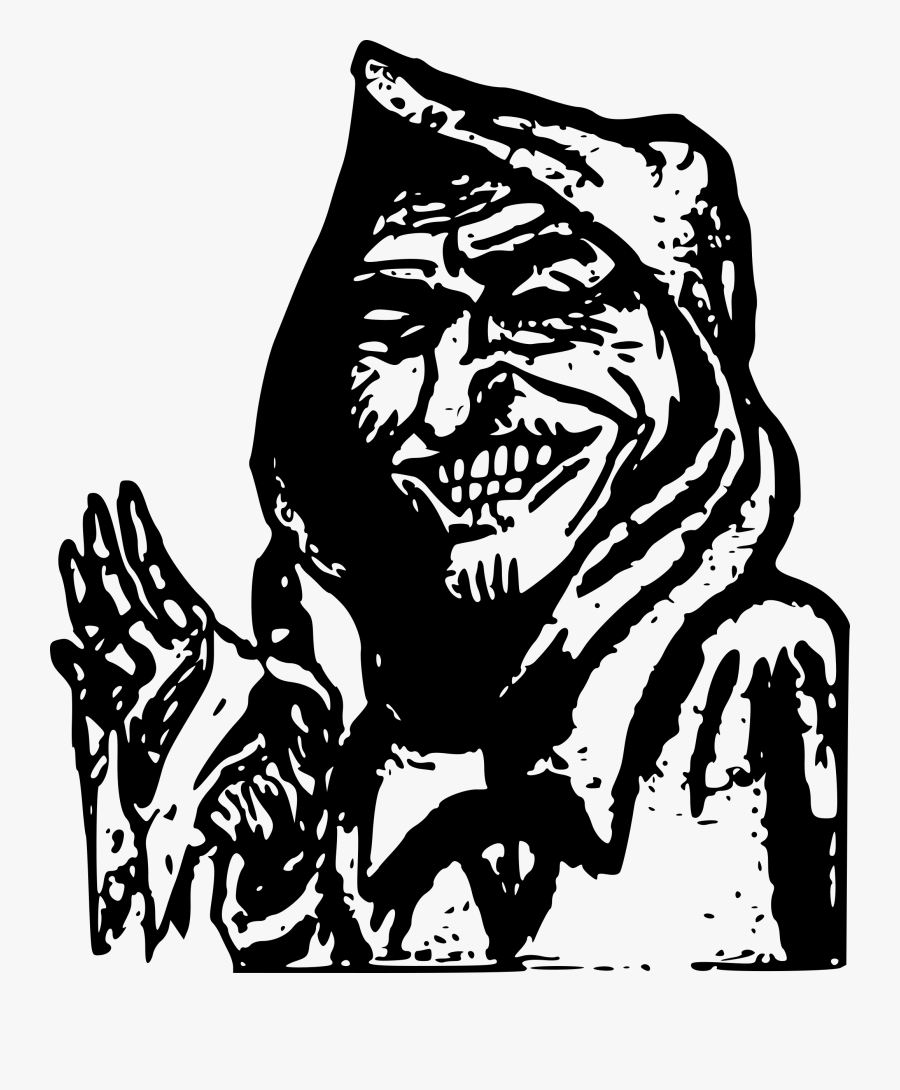 Creepy Old Man Clipart, Transparent Clipart